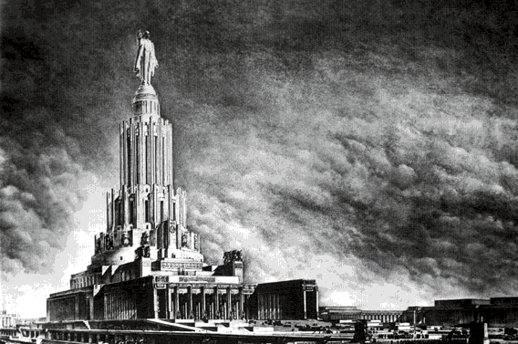 THE PROJECT OF THE PALACE OF SOVIETS